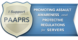 paaprs logo los angeles process server safety campaign
